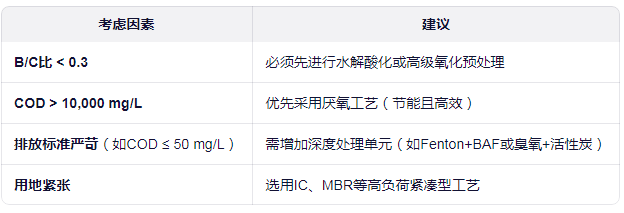 造纸废水处理选择技术考虑因素
